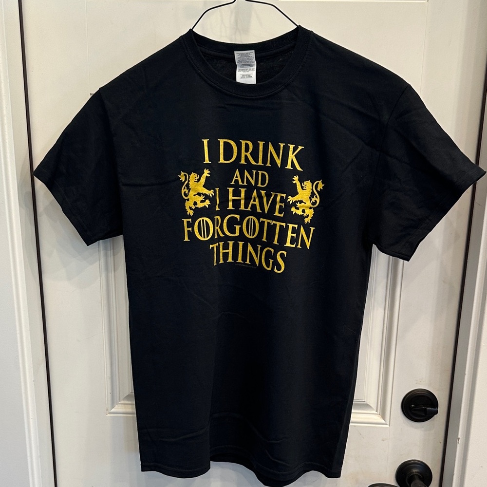 New Gildan Ultra Cotton Black T-Shirt